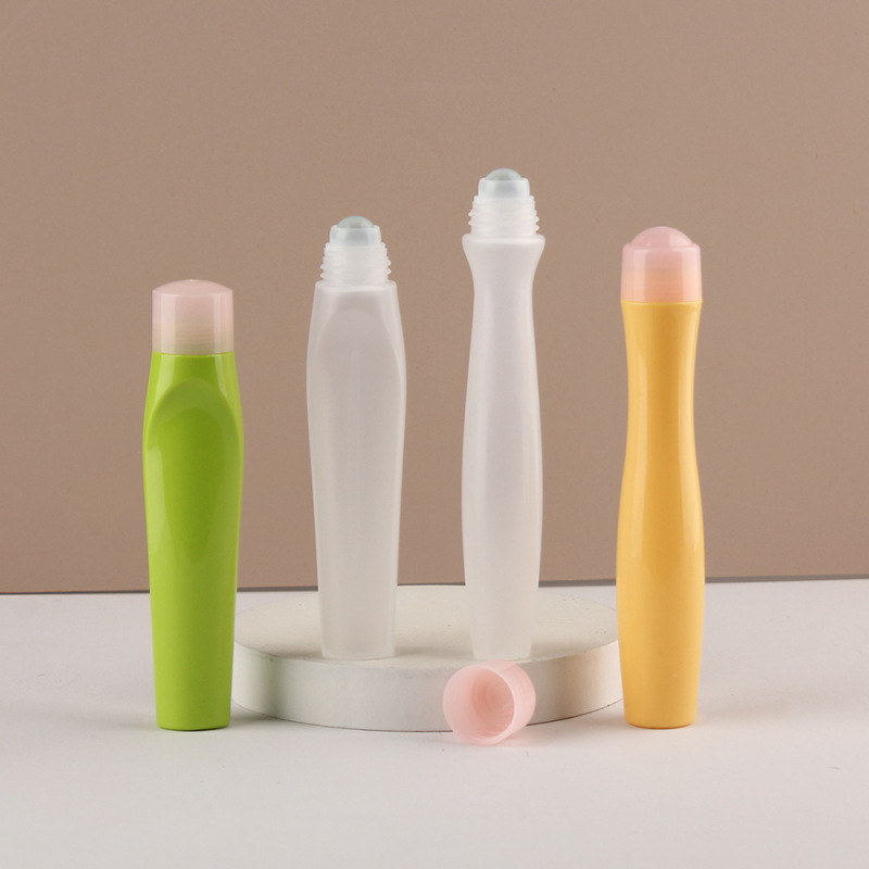 マルチスタイルローリングボールボトル、アイマッサージプラスチックローリングボールボトル、スチールボール、ガラスボール、プラスチックボール、香水ボトル包装材|undefined
