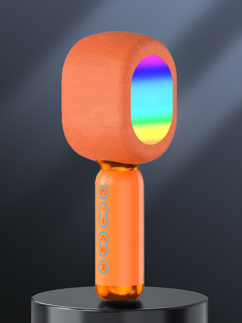 Transfronterizos K-canción en un micrófono altavoz Bluetooth conjunto familiar K-canción artefacto inalámbrico ai sonido Bluetooth