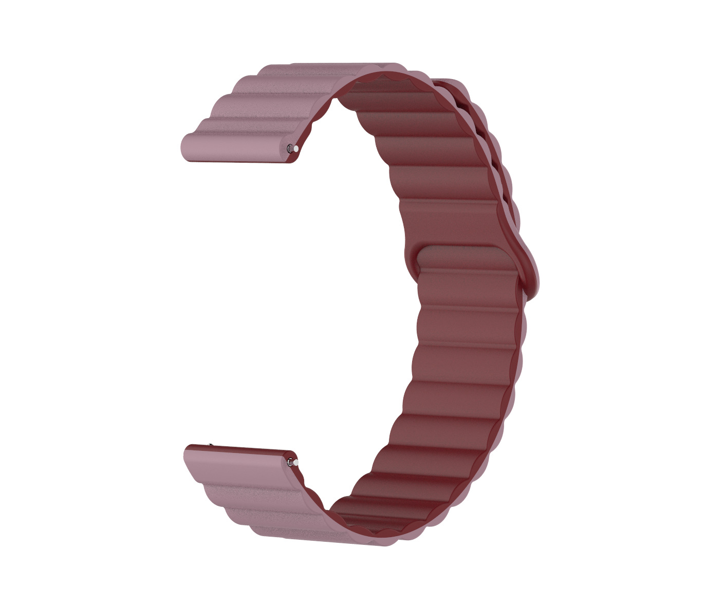 Smoke purple with wine red