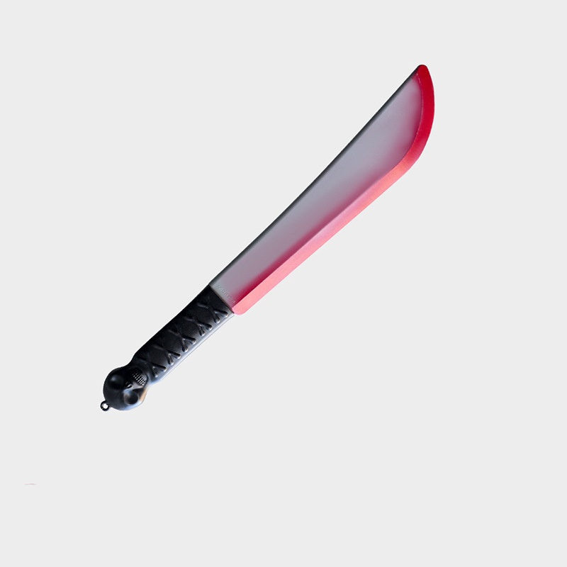 Cuchillo de Sangre de Simulación para Halloween de Plástico para Decoración y Cosplay
