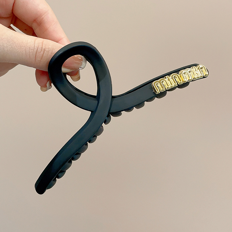 Clip de cabello de alta sensación de gran tamaño para mujeres más agarrar clip de cabello de tiburón en la parte posterior de la cabeza de los productos al por mayor