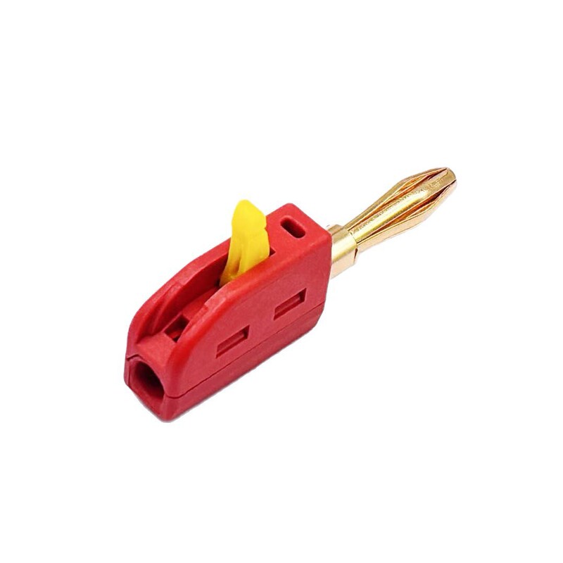 4MM 金メッキバナナプラグ、はんだなしバナナプラグ、クイックコネクト端子|undefined