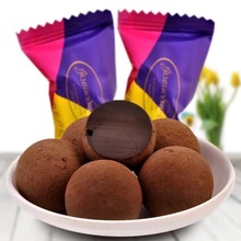 进口俄罗斯赞誉黑松露巧克力糖果纯可可脂散装原味小包装速溶好吃