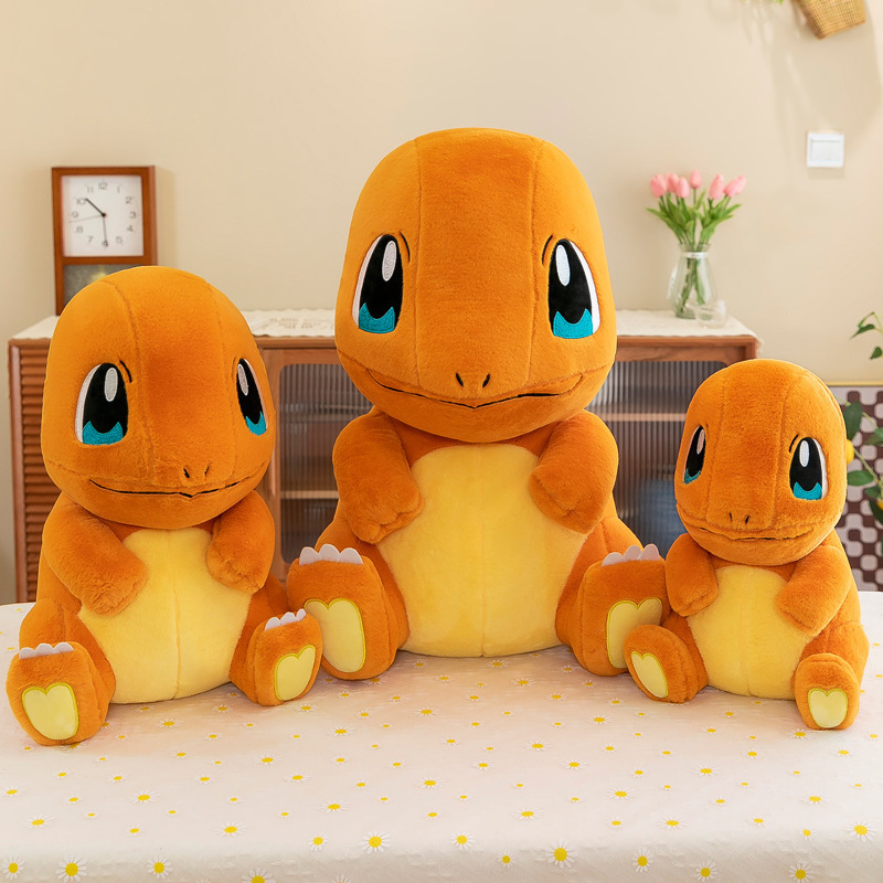 Explosions small dragon doll Pokémon series cross-border plush toys children play with dolls in stock wholesale