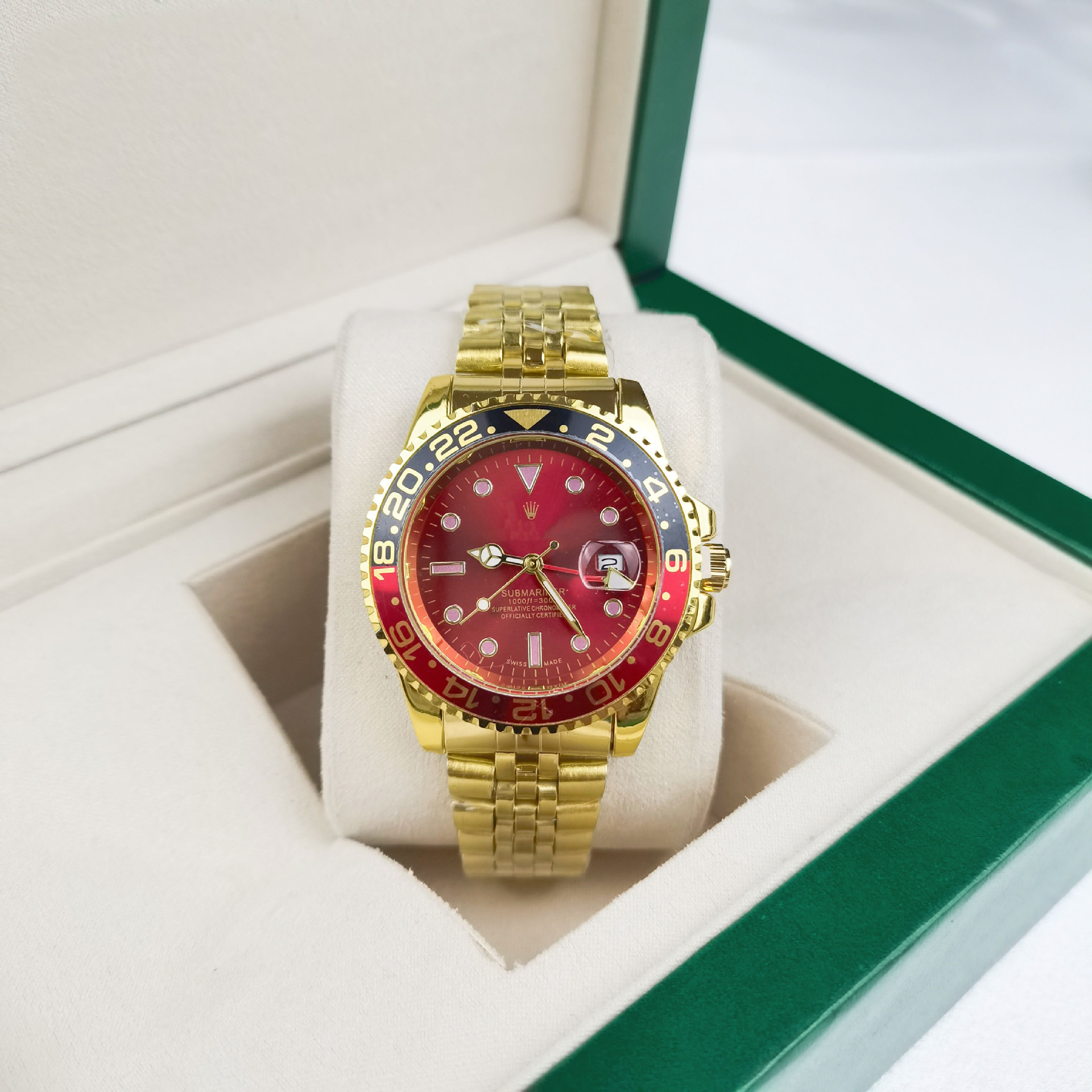 Four-pin coke circle, five baht gold, black and red circle, red face