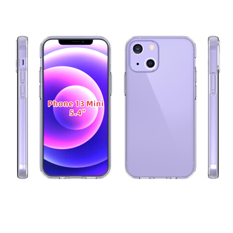Suitable for Apple iPhone (2021)-5.4 iPhone 13 Mini Glossy Waterproof Printed Inner Dot Pattern TPU Suitable for Apple iPhone (2021)-5.4 iPhone 13 Mini Glossy Waterproof Printed Inner Dot Pattern TPU