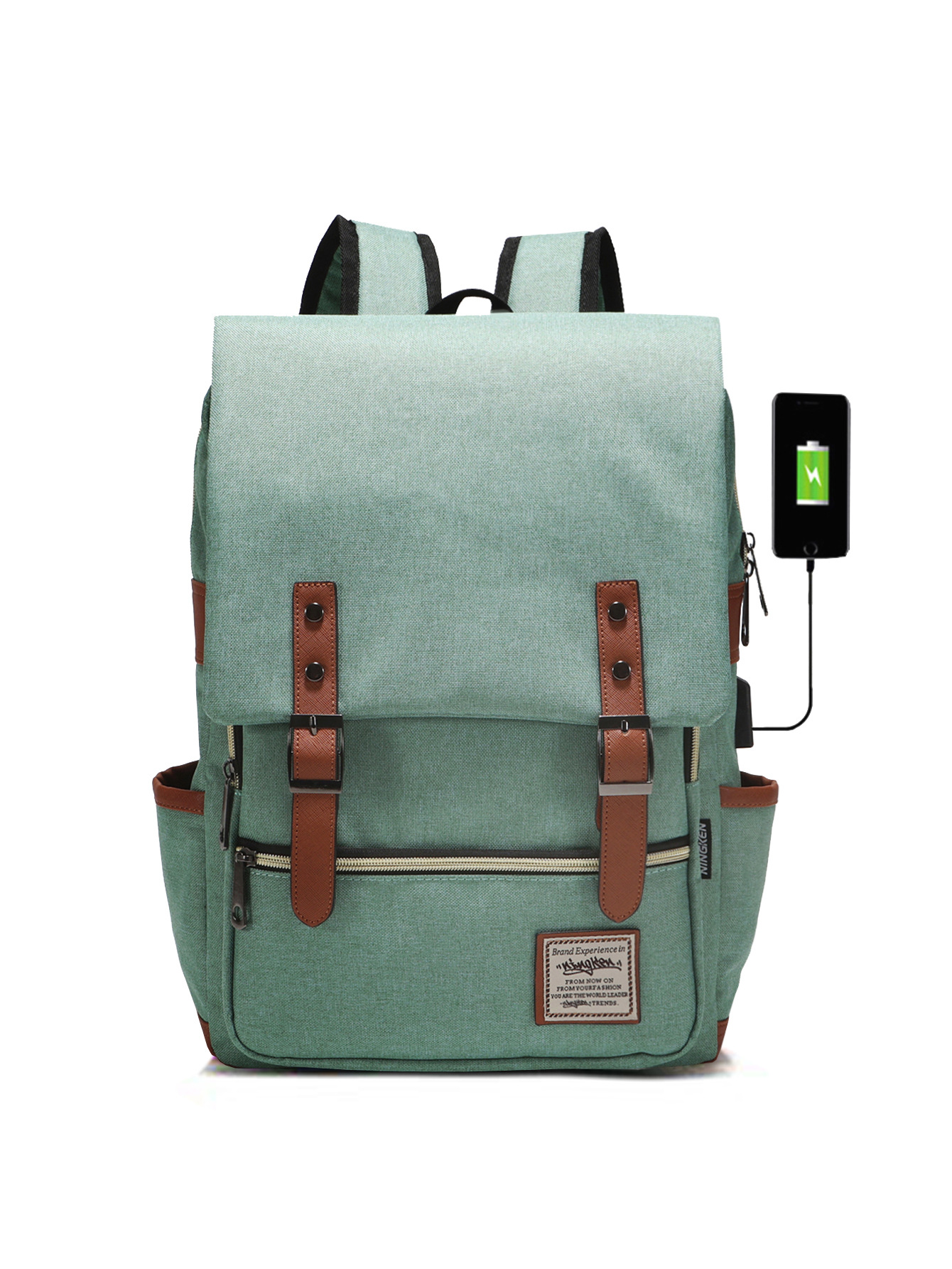 retro backpack for men and women for traveling
