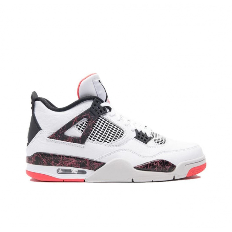 AJ4ハイエディション ミッドナイトブルー＆ホワイトセメント ハイカット ファッションカジュアルスポーツバスケットボールシューズ ピンクブラックカラー ハイカット 快適|undefined
