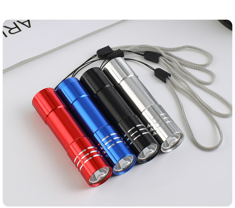 Mini Led Bulb Aluminum Alloy Light Strong Light Flashlight Rechargeable Mini Flashlight Small Flashlight Outdoor Flashlight
