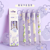 MOKA magic card romantic flowers neutral pen -high value roses Press the pen tip of the pen tip student with a question