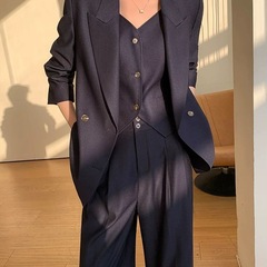 高级感西装套装女2025新款秋冬季气质高端休闲职业西服时尚款套装