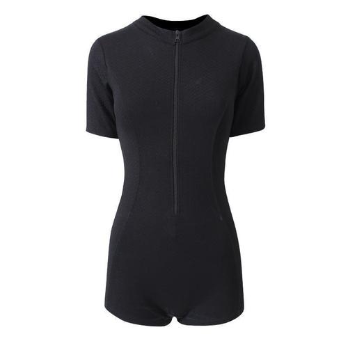 Women's swimsuit  new short-sleeved sunscreen Korean ins style super fairy one-piece slimming belly-covering hot spring swimsuit