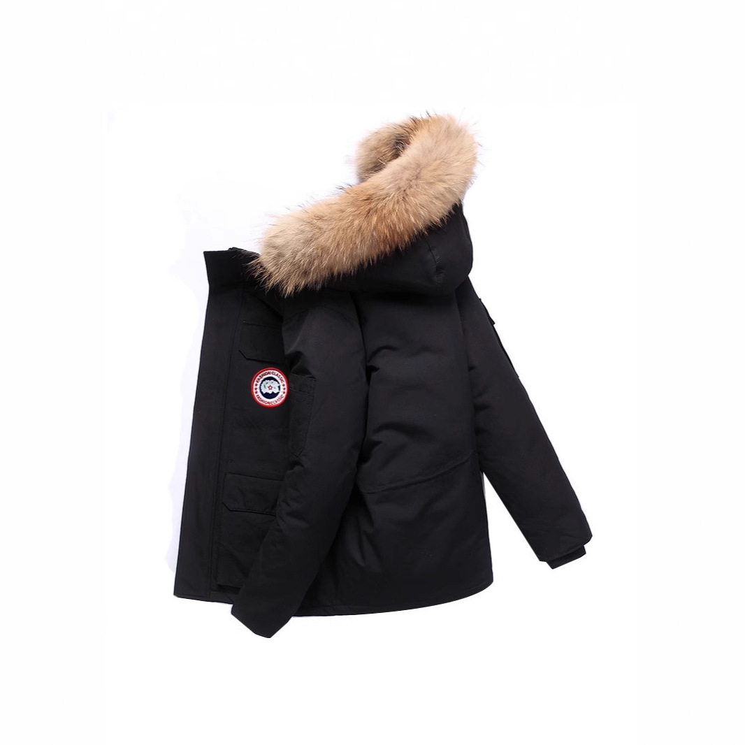 羽绒服男中长款冬季潮流连帽外套情侣装冬季新款加厚保暖订工作服