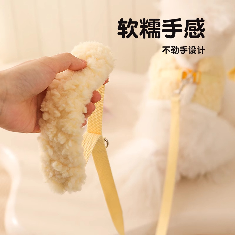 Cinturón de pecho para gatos y perros, ropa cálida de invierno, cuerda para perros para caminar, cuerda para perros pequeños, cuerda para gatos, chaleco para mascotas, cuerda de tracción