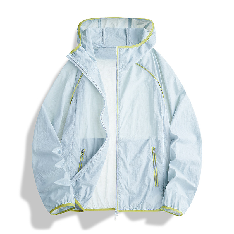 2026 New Style Sun Protection Clothing for Women, Summer Trendy Brand Upf50+ Hooded Skin Jacket, Breathable and Lightweight Outdoor Cycling Jacket