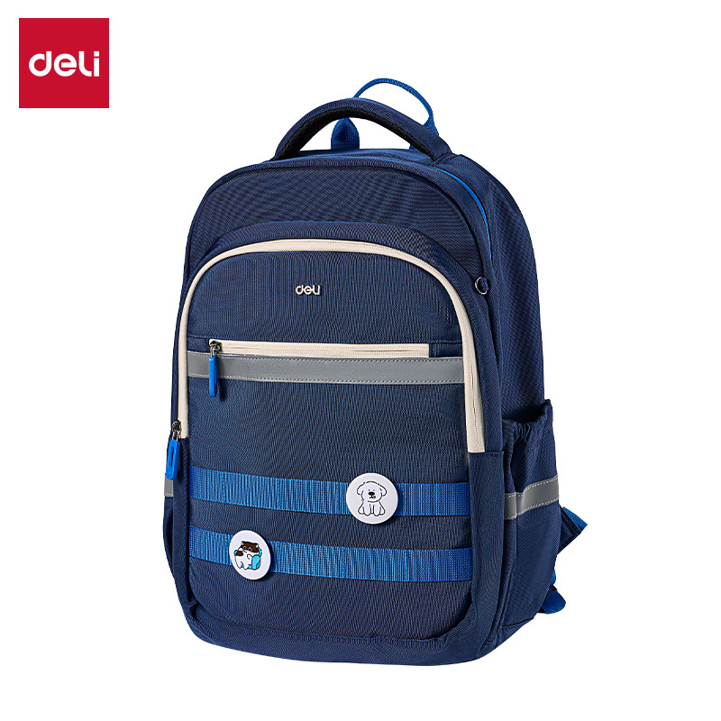 Déli BB212 simple moda colorido bolsas escolares de estudiantes de escuela primaria almacenar la luz traspirable mochila de hombro para niños