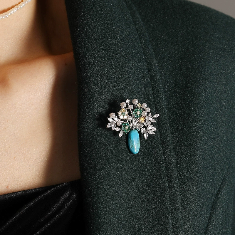 Genuine design brooch лжевая брошь латунная булавка украшение, ювелирные изделия, стиль высокого качества