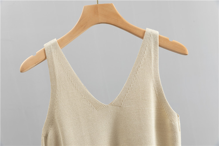 Abbigliamento da donna Moda Casual Abiti per donna Primavera e autunno Lettera Giacca gilet in maglia larga Pantaloni attillati Abito a tre pezzi_voghion.com