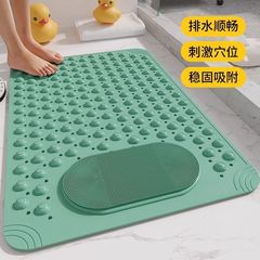 浴室滑り止めマット家庭用特厚シャワールーム入浴防止マッサージマットダイナミックブラシ付き吸盤踏み台マット