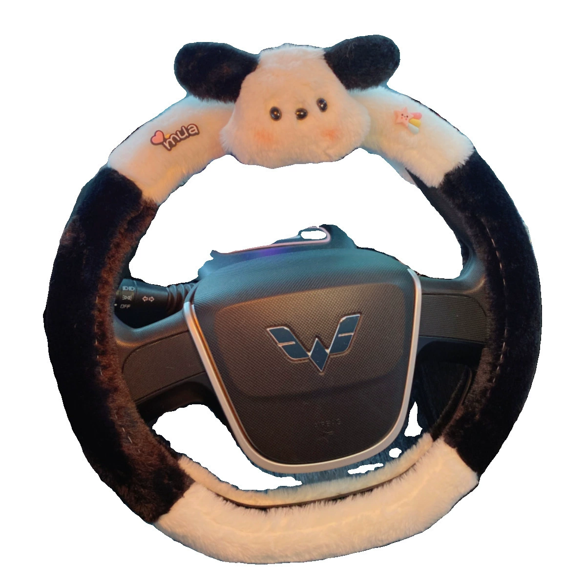 Руль Wuling Hongguang, подогрев руля, зимняя плюшевая обивка, Санта Бинао, малая ант, клецки