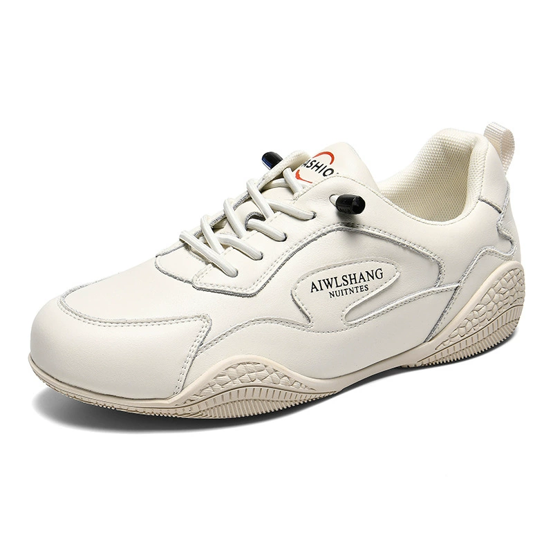 邻家天使 Comfortable sports shoes for leisure, small universal white shoes, footwear, genuine leather, soft sole