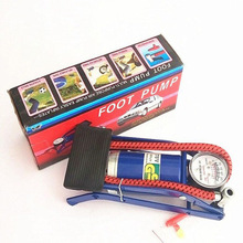 轮胎充气泵汽车打气泵脚踩电瓶车电动车脚踏式打气筒脚踏车通用型