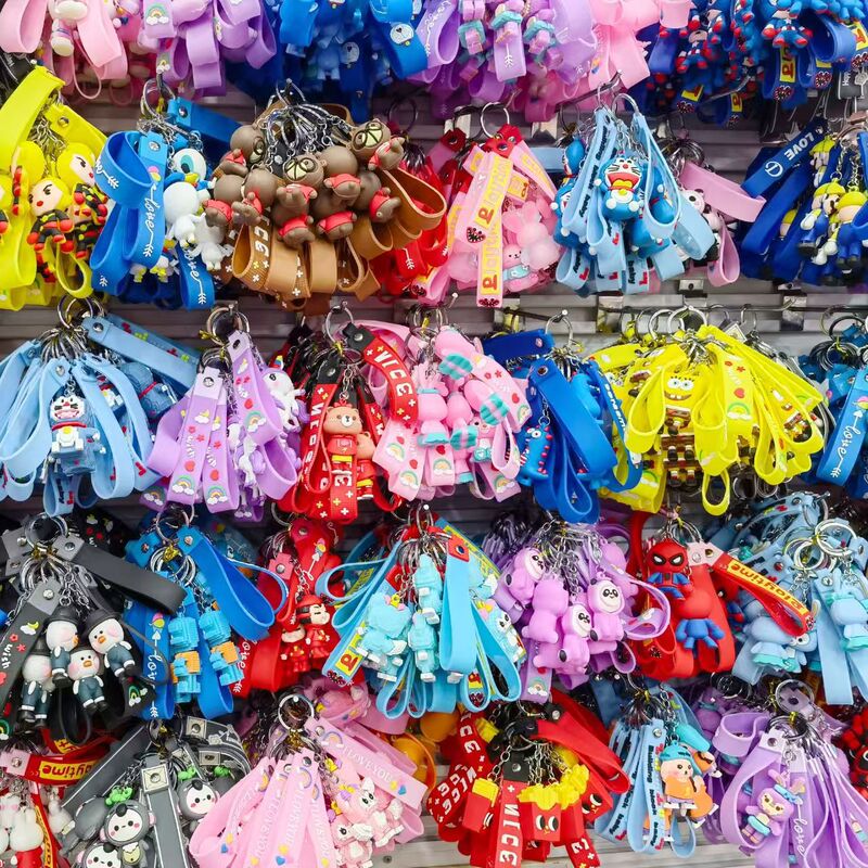 Cartoon Cute Doll Keychain Car Key Pendant Student Schoolbag Accessories Couples Cheap Small Gift Wholesale Cartoon Cute Doll Keychain Car Key Pendant Student Schoolbag Accessories Couples Cheap Small Gift Wholesale