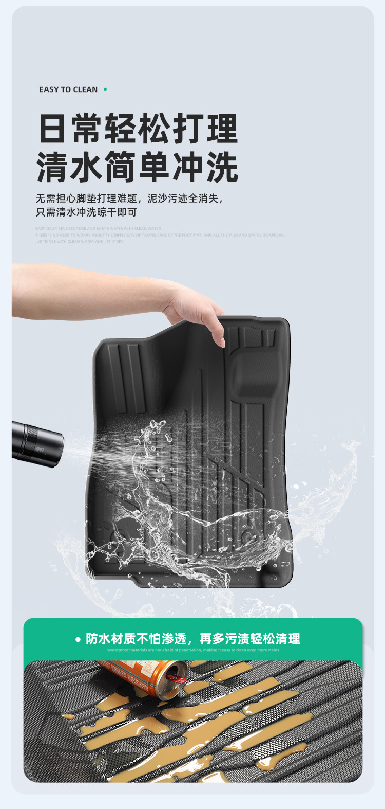 Suitable for 26 models of AION i60 car floor mats, special car-specific TPE floor mats and trunk mats