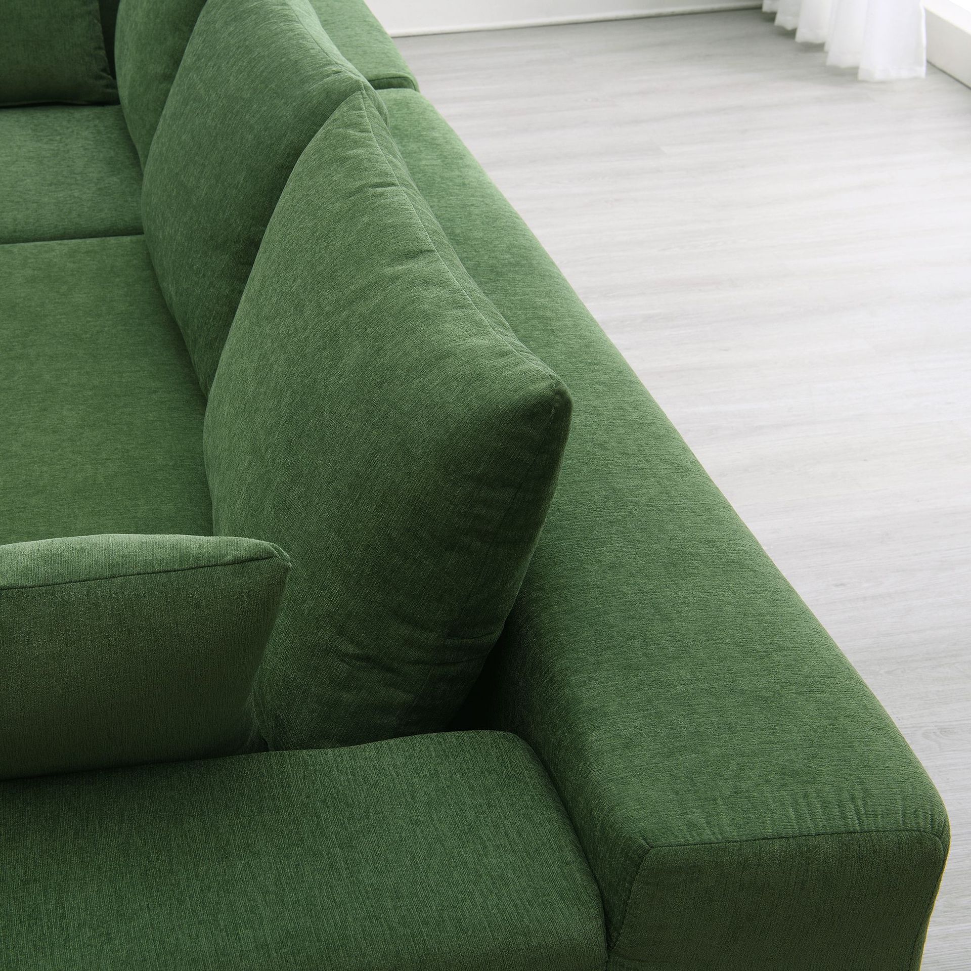 Estilo japonés sofá de cuero nórdico pequeño estilo simple moderno de sala de estar de tres personas sofá artístico de cuero