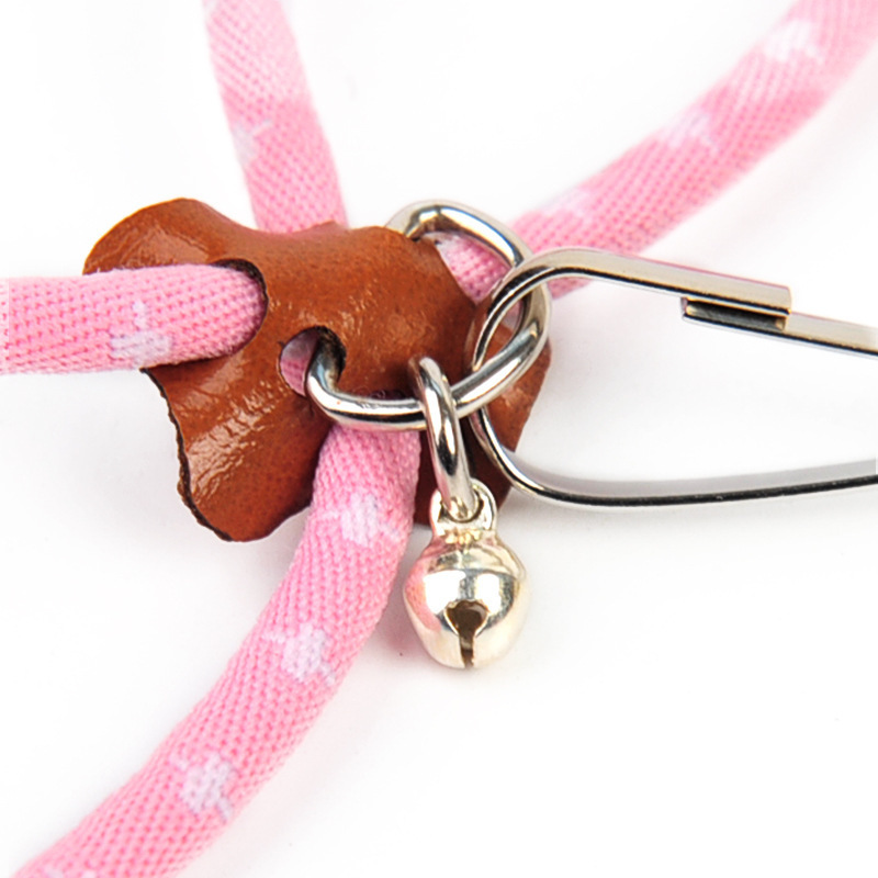 Cuerdas de tracción anti-moldura, cadena de pecho y espalda, cuerda redonda anti-perdida, cuerda de tracción de ratón, hámster, pequeña mascota para salir al aire