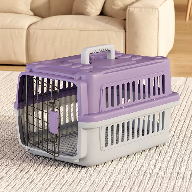 批发PP猫笼宠物航空箱猫用猫咪太空舱外出便携车载小型犬狗笼子