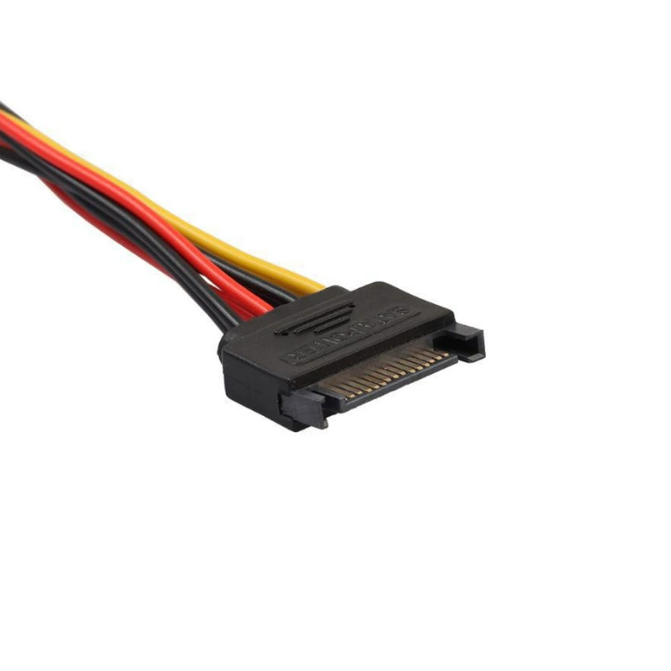 Заводская прямая продажа SATA 1.2-поле питания, один разъем 15P общий последовательный порт к двум SATA кабелям