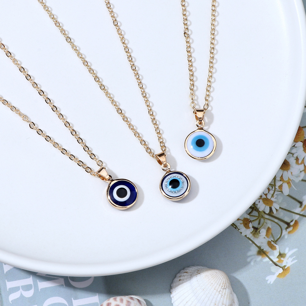 Fashion Eye Glass Plating Women's Pendant Necklace 1 Piece display picture 3