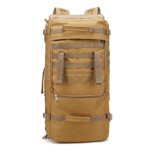 Camouflage bag outdoor multifunctional waterproof travel bag large capacity travel bag hand luggage bag tactical backpack