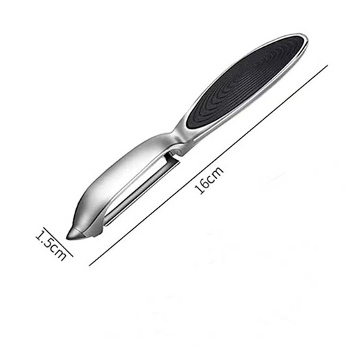 Zinc alloy peeling knife multifunctional stainless steel peeler grater threaded handle peeling knife potato eye digging