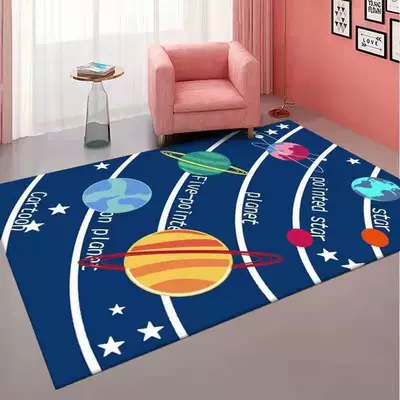 Early Education Center Carpet | Avtomobil döşəmə paspasları - blue-planet-2-60-90cm-doormat