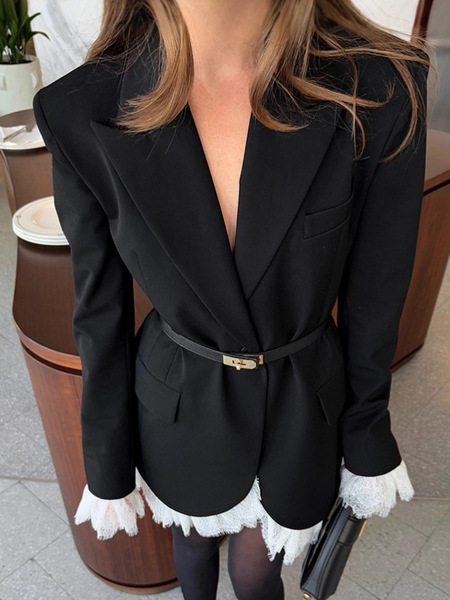 Spring elegant small classic suit jacket
