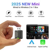 Горячая продажа проводной в беспроводной CarPlay Коробка 2 в 1AndroidAuto Автомобильный смартфон модуль подключения