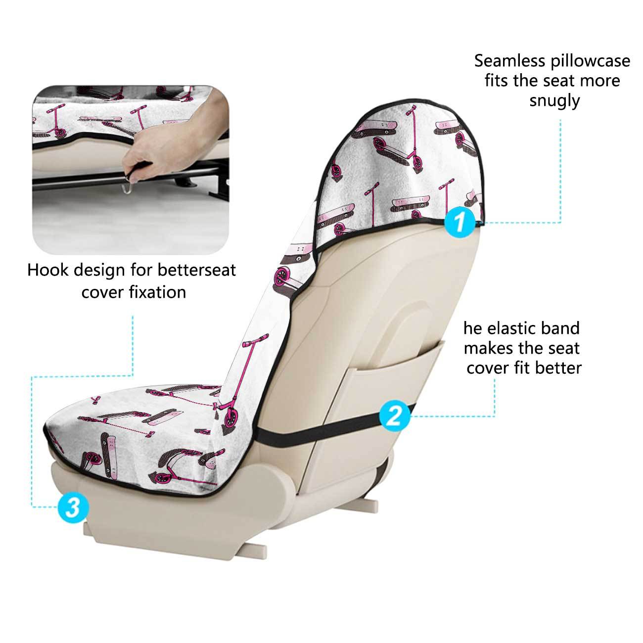 Car seat towel cover, front seat protector, suitable for gym and exercise, universal for all seasons, car use 125