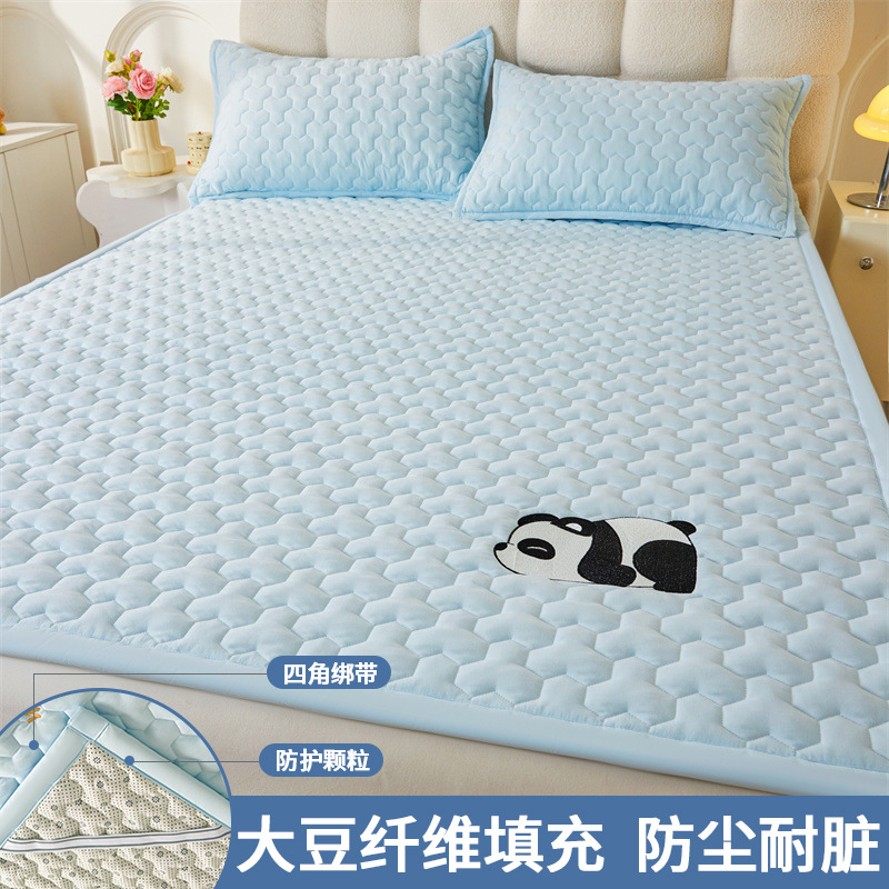 2025 nuevo conjunto de tres piezas de cubierta de cama de tatami de clase A para madres y bebés