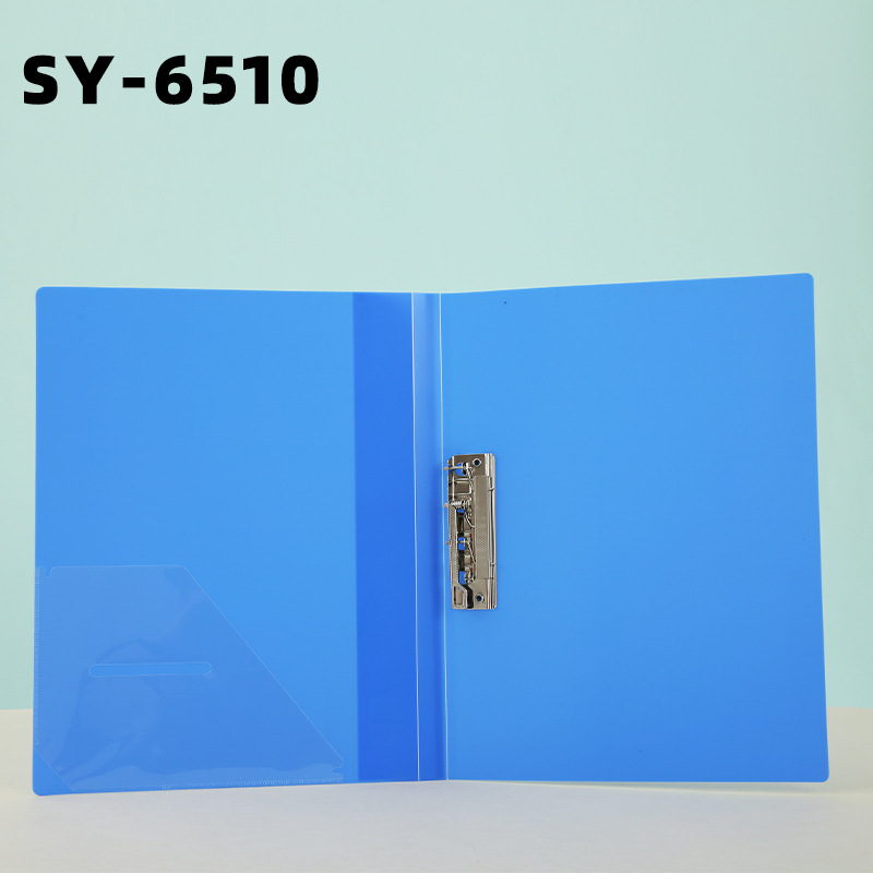 Fábrica directa A4 carpeta doble carpeta de archivos gruesa carpeta de suministros de oficina doble carpeta fuerte