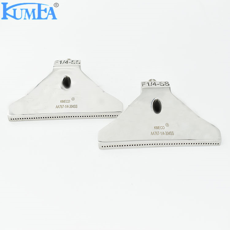 塑料扁形吹气鸭嘴喷嘴空气吹风喷嘴塑料喷头铝合金不锈钢加宽喷嘴