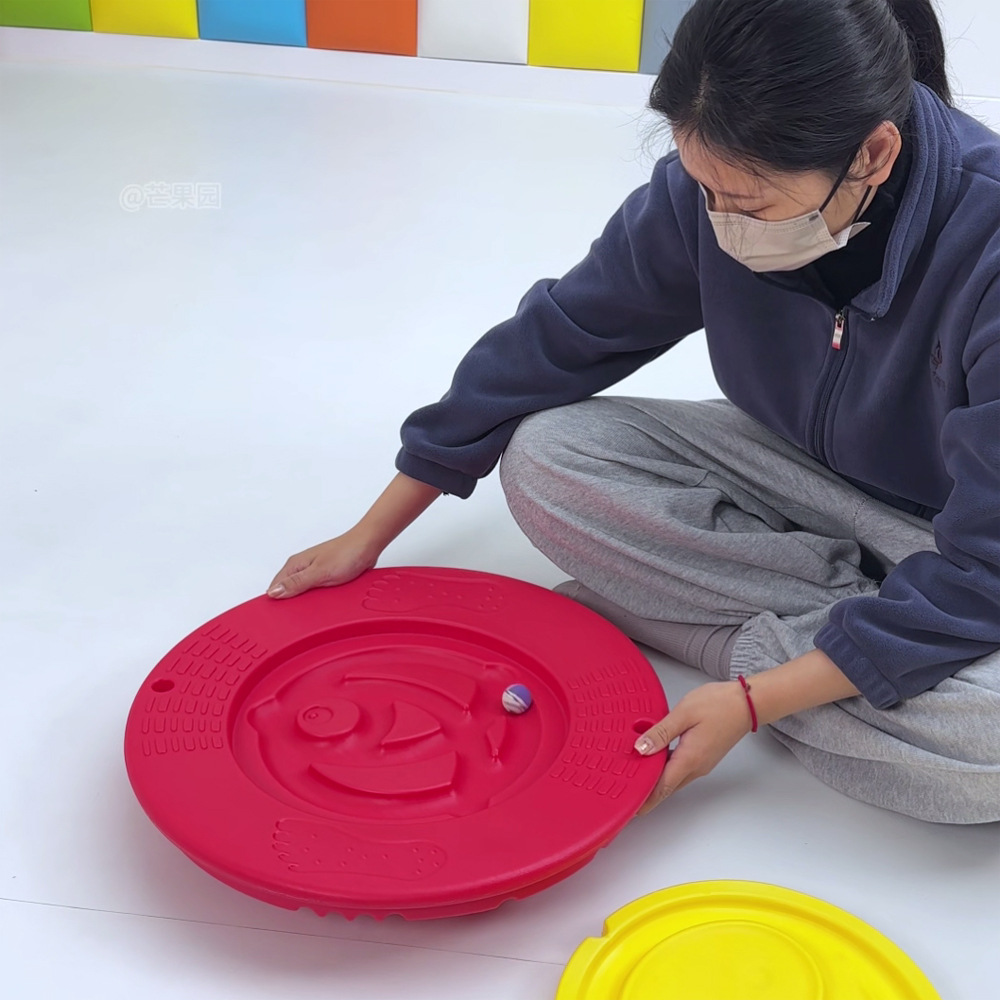 Tai Chi Balance Board Equipos de entrenamiento sensorial para niños Snail Board Juguetes de entrenamiento de concentración para niños pequeños