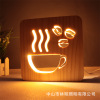 LED creative table lamp, night light, lights, wholesale, 3D