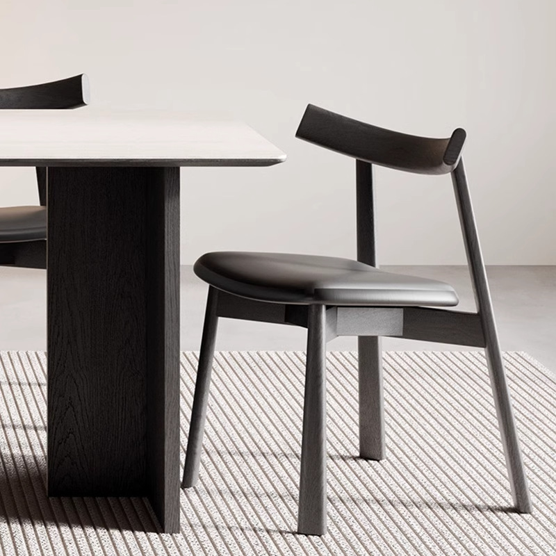 Sillas de comedor sillas de remo sillas de comedor de madera maciza sillas de respaldo de restaurante estilo medieval sillas de lujo italianas sillas de cuerno de toro