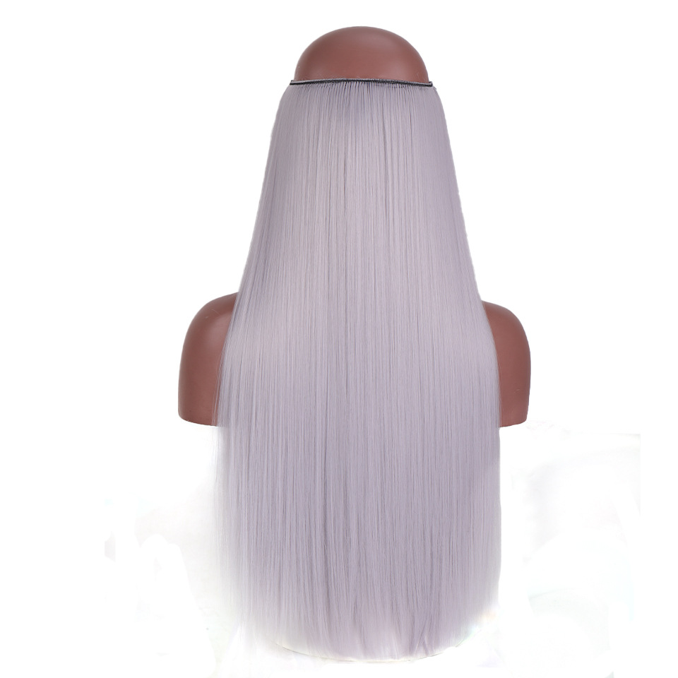 high temperature wire Hair Material Holiday Occasion Women's Gender Women's Retro Holiday High Temperature Wire Long Straight Hair Wigs