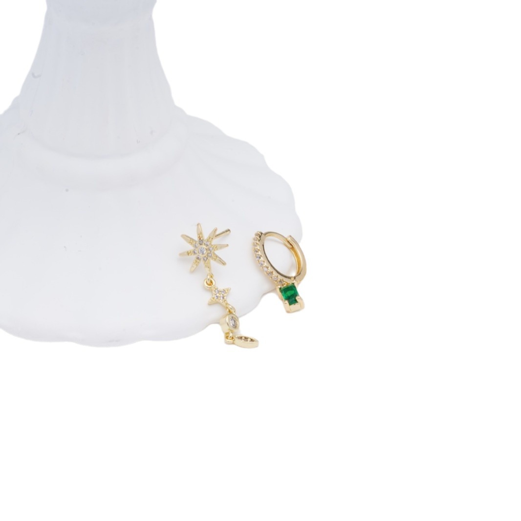 Trend geometric earrings
