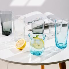 Lumei Ya Neng Cai Zhishen Cup High-Quality Milk Drink Cup Household Lead-Free Glass Cup Drinking Cup