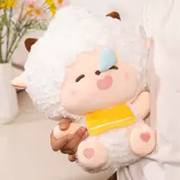 Ленивая овечья кукла серая плюшевая игрушка кукла Приятная коза и большой большой волк подарки на день рождения для девочек