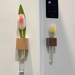 スポット日本製手作り古い磁気磁気白黒ボードフラワーアレンジメント無垢材冷蔵庫マグネットセットzakkaINS Meidao
